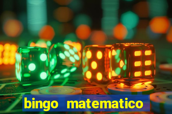 bingo matematico para ensino medio