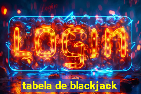 tabela de blackjack