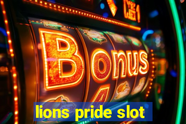 lions pride slot