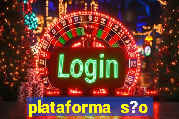 plataforma s?o paulo jogo