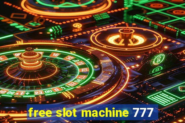 free slot machine 777