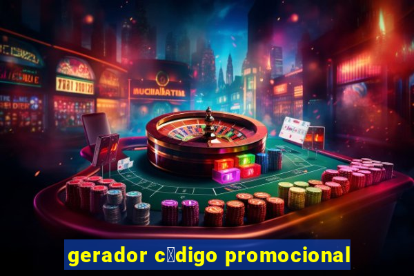 gerador c贸digo promocional