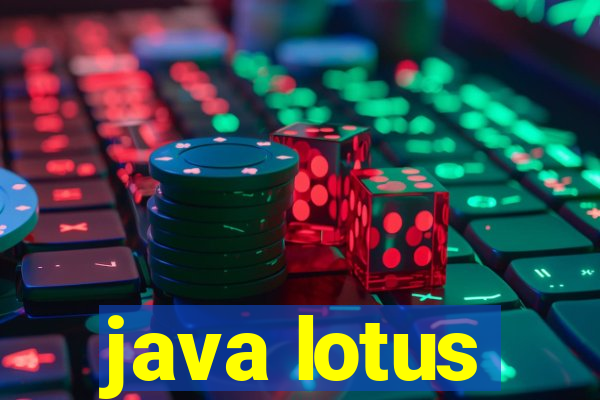 java lotus