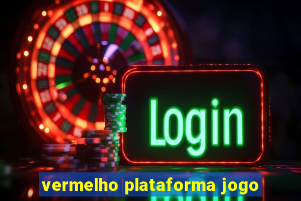 vermelho plataforma jogo