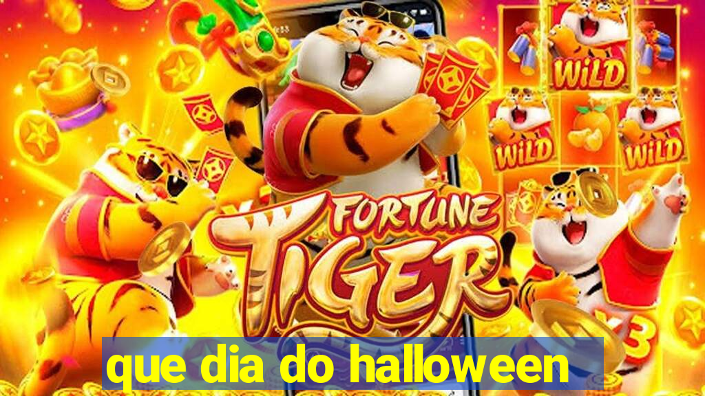 que dia do halloween