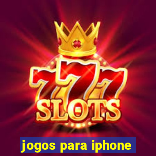 jogos para iphone