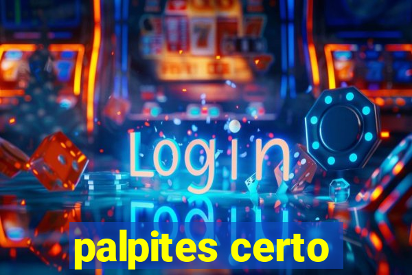 palpites certo