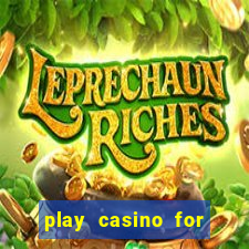 play casino for real money no deposit