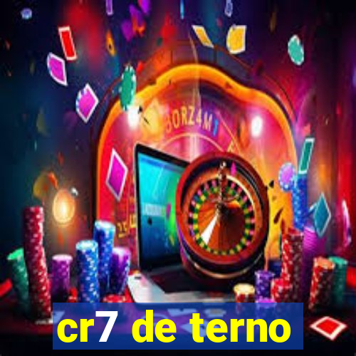 cr7 de terno