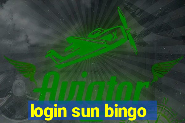 login sun bingo