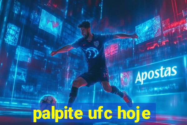 palpite ufc hoje