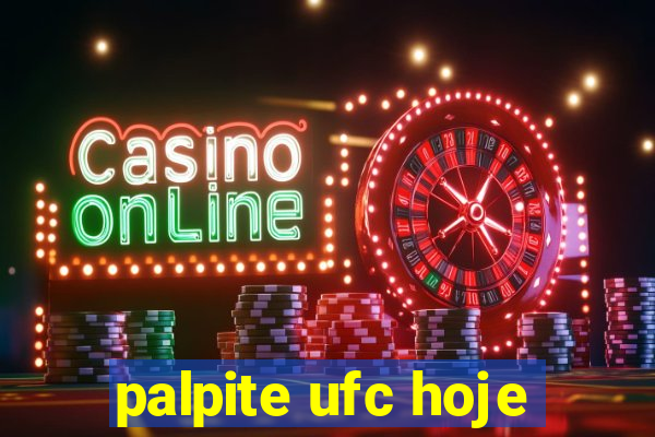 palpite ufc hoje