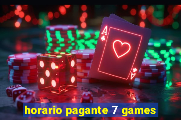 horario pagante 7 games