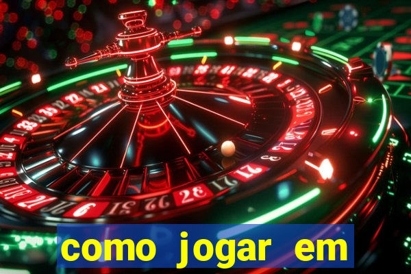 como jogar em numeros na roleta