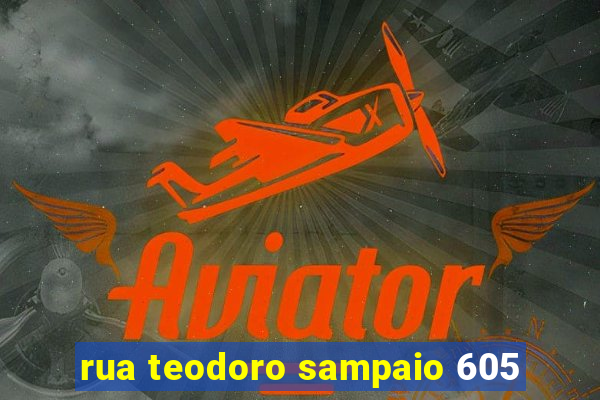 rua teodoro sampaio 605