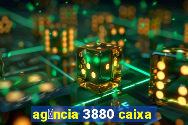 ag锚ncia 3880 caixa