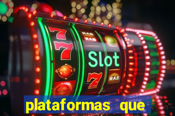 plataformas que est?o pagando fortune tiger