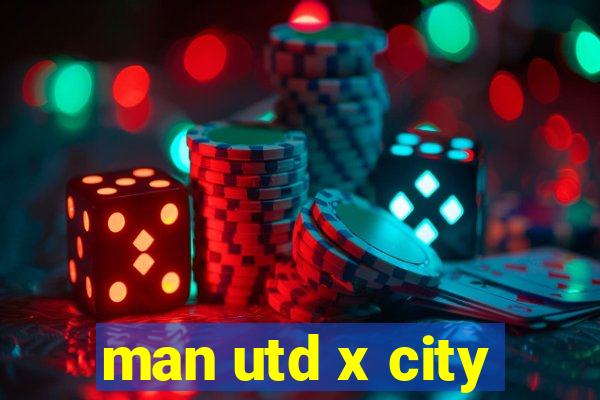 man utd x city