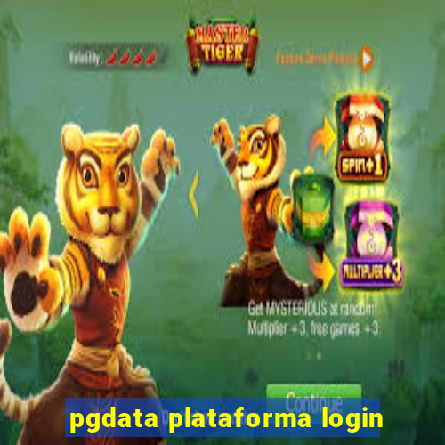 pgdata plataforma login