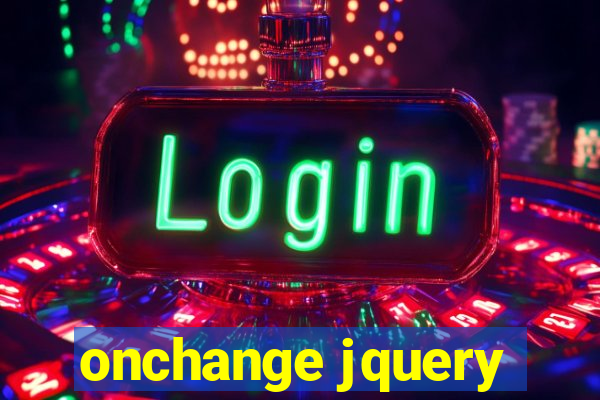 onchange jquery