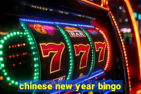 chinese new year bingo