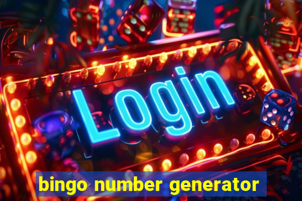 bingo number generator