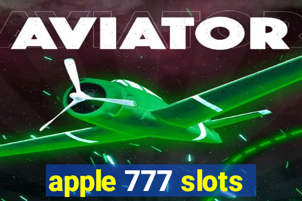 apple 777 slots