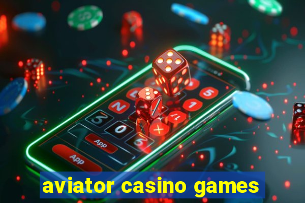 aviator casino games