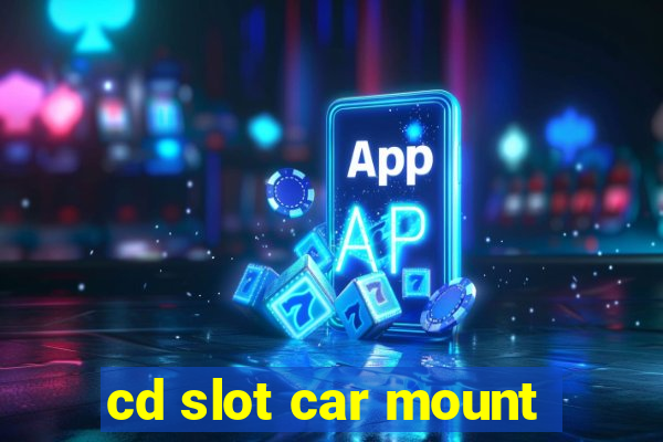 cd slot car mount