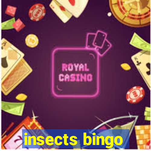 insects bingo