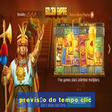 previs茫o do tempo clic