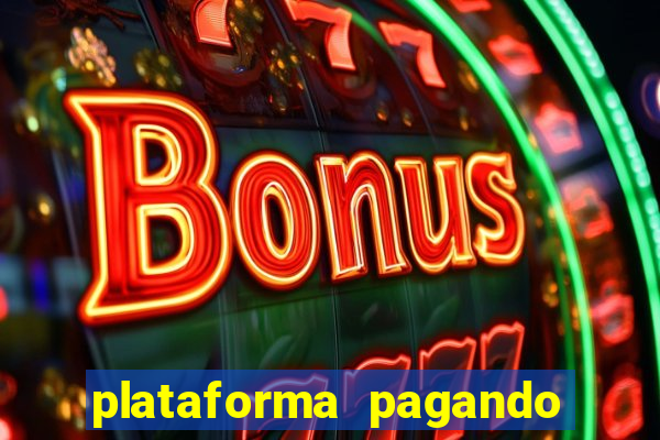 plataforma pagando no cadastro slots