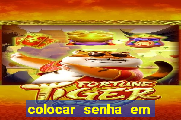 colocar senha em pasta windows