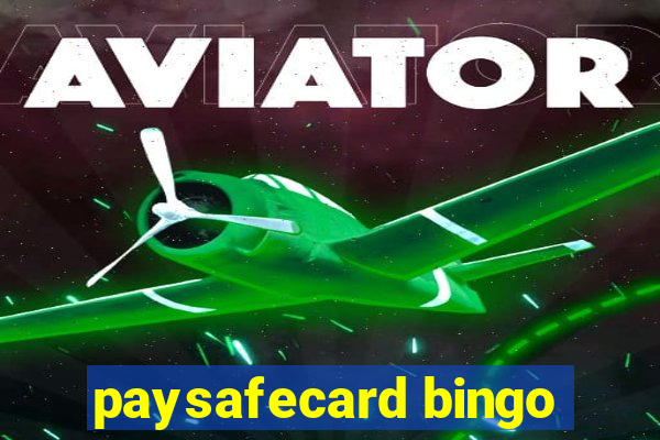 paysafecard bingo