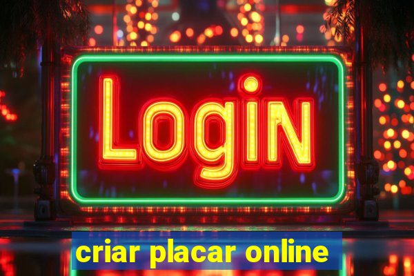 criar placar online