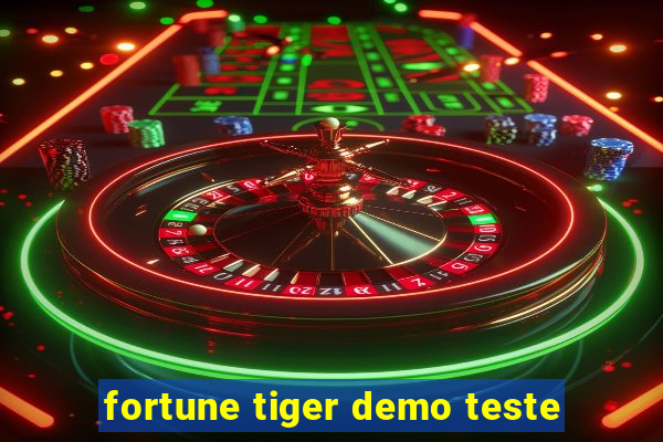 fortune tiger demo teste