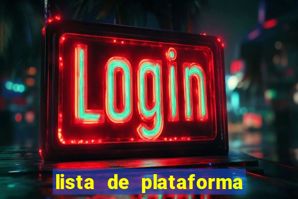 lista de plataforma de jogos