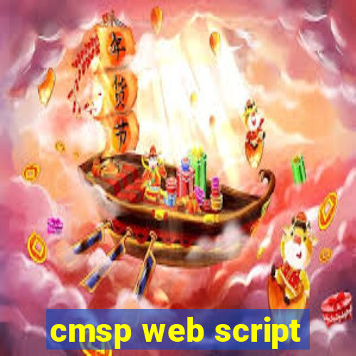 cmsp web script