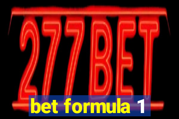 bet formula 1