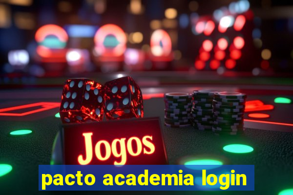 pacto academia login