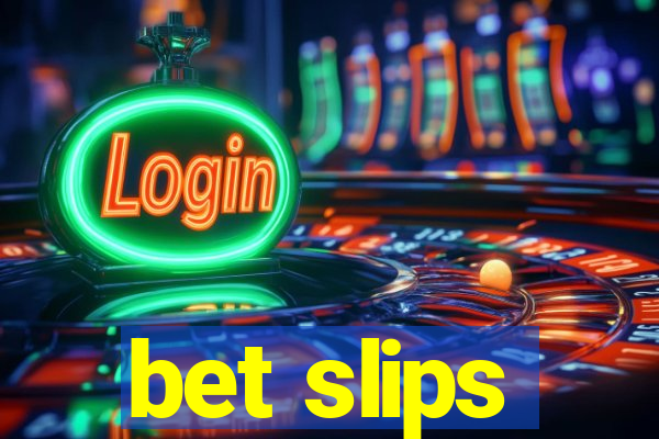 bet slips