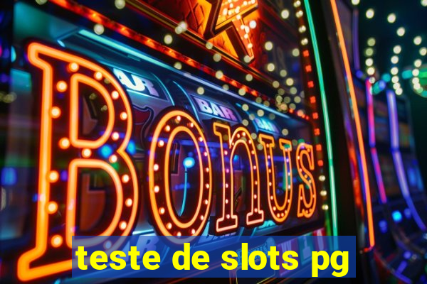 teste de slots pg