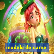 modelo de carne