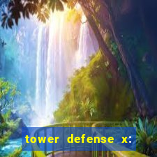 tower defense x: beta codes