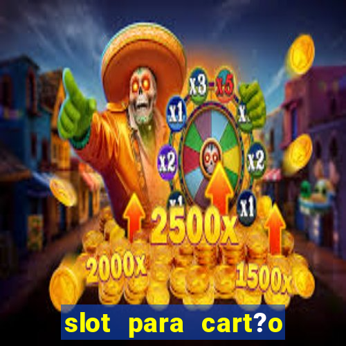 slot para cart?o de memória o que significa