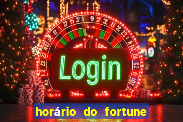 horário do fortune rabbit hoje