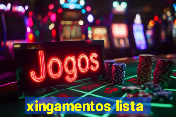 xingamentos lista