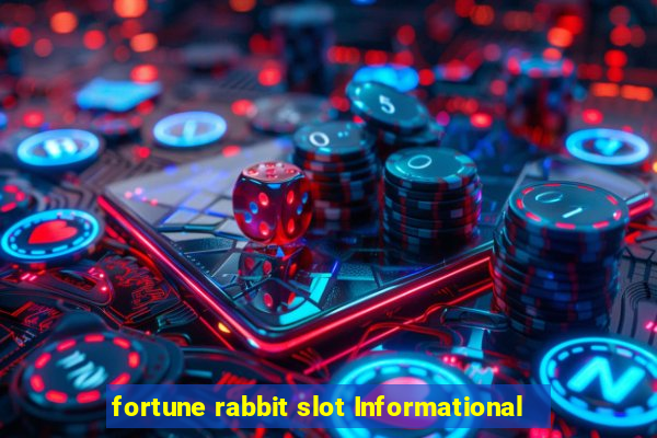 fortune rabbit slot Informational