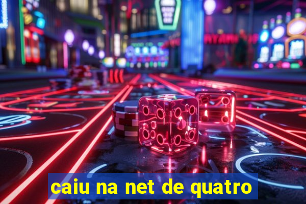 caiu na net de quatro