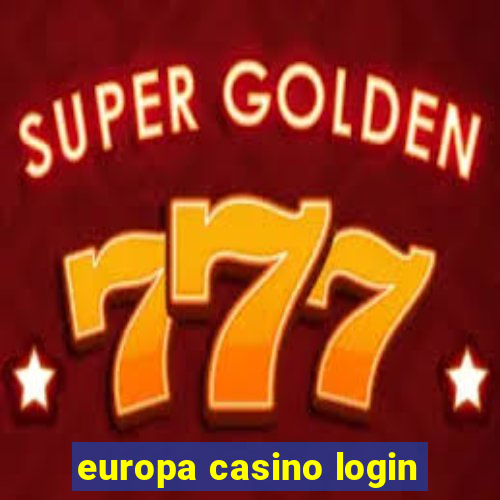 europa casino login